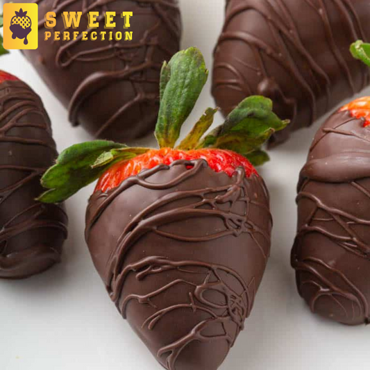 Dark Chocolate Strawberry’s - 6 pieces